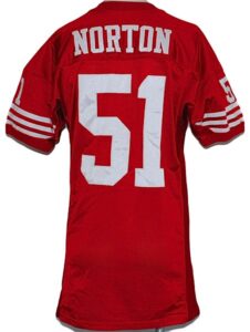 1995 Ken Norton San Francisco 49ers Game-Used Home Jersey