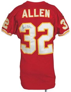 1995 Marcus Allen KC Chiefs Game-Used & Autographed Home Jersey