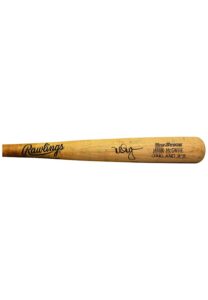 1995 Mark McGwire Oakland A’s Game-Used & Autographed Bat