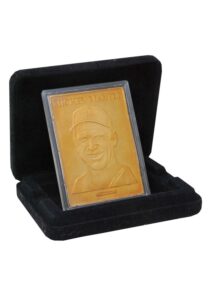 1995 Mickey Mantle Limited Edition Fine Bronze Card