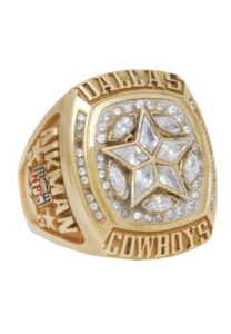 1995 Troy Aikman Dallas Cowboys Super Bowl XXX World Championship Ring