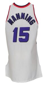 1996-1997 Danny Manning Phoenix Suns Game-Used Home Jersey