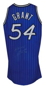 1996-1997 Horace Grant Orlando Magic Game-Used & Autographed Road Jersey