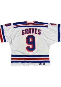 1996-97 Adam Graves NY Rangers Game-Used Jersey