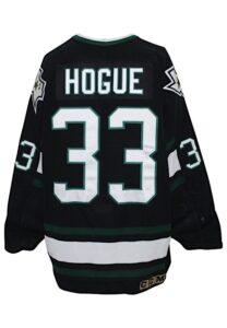 1996-97 Benoit Hogue Dallas Stars Game-Used Road Jersey