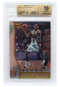 1996-97 Bowmans Best Allen Iverson Rookie #R1