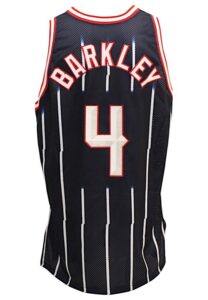 1996-97 Charles Barkley Houston Rockets Game-Used Road Jersey 