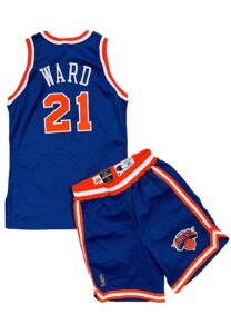 1996-97 Charlie Ward NY Knicks Game-Used Uniform