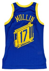 1996-97 Chris Mullin Golden State Warriors Game-Issued & Signed Jersey