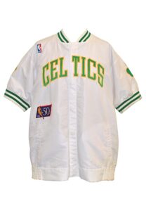 1996-97 Dee Brown Boston Celtics Worn Warm-Up Jacket