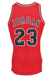 1996-97 Michael Jordan Chicago Bulls Game-Used Road Jersey