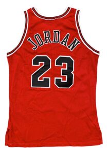 1996-97 Michael Jordan Chicago Bulls Pro-Cut Road Jersey