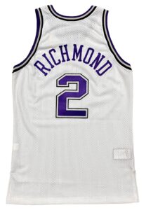 1996-97 Mitch Richmond Sacramento Kings Game-Issued Jersey