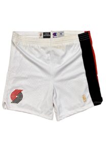 1996-97 Rasheed Wallace Portland Trail Blazers Game-Used Shorts