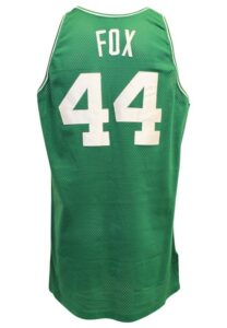 1996-97 Rick Fox Boston Celtics Game-Used Road Jersey