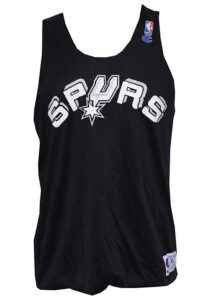 1996-97 San Antonio Spurs Reversible Practice Pinnie Attributed to Dominique Wilkins