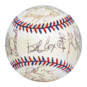 1996 All-Star Game Multi-Signed Baseball