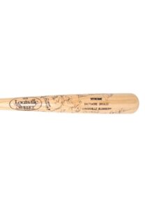 1996 Baltimore Orioles Team-Signed Bat