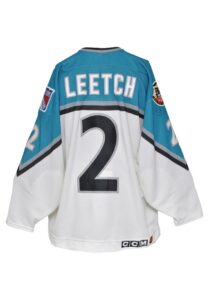 1996 Brian Leetch Eastern Conference All-Star Game-Used Jersey