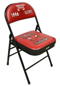 1996 Chicago Bulls NBA Playoffs Bench Chair