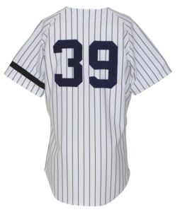 1996 Darryl Strawberry NY Yankees Game-Used & Autographed Home Jersey