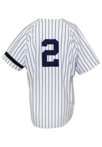 1996 Derek Jeter New York Yankees Rookie Game-Used Home Jersey