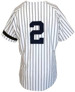 1996 Derek Jeter Rookie NY Yankees Game-Used & Autographed Home Jersey