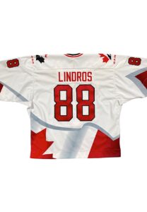 1996 Eric Lindros Team Canada Game-Used World Cup Of Hockey Jersey