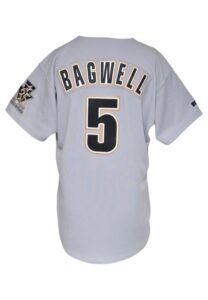 1996 Jeff Bagwell Houston Astros Game-Used Road Jersey