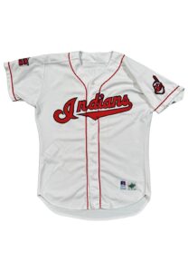 1996 Jeff Kent Cleveland Indians Game-Used Jersey