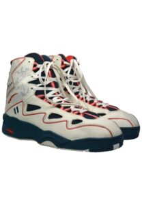 1996 Karl Malone United States Men’s Olympic Basketball “Dream Team II” Game-Used & Autographed Sneakers