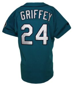 1996 Ken Griffey, Jr. Seattle Mariners Game-Used Alternate Jersey