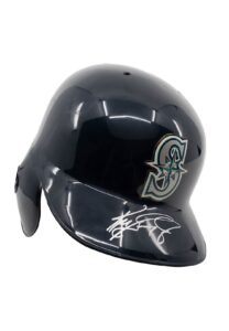 1996 Ken Griffey Jr. Seattle Mariners Game-Used & Autographed Helmet