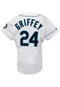 1996 Ken Griffey Jr. Seattle Mariners Game-Used Home Jersey