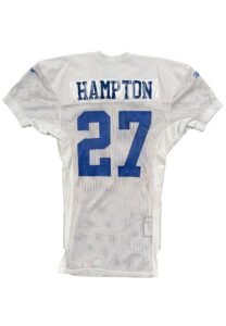 1996 Rodney Hampton NY Giants Practice-Worn Jersey