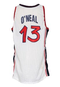 1996 Shaquille O’Neal Team USA Olympics Game-Used Home Jersey