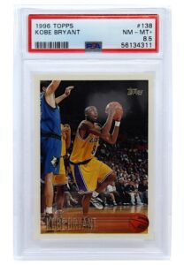 1996 Topps Kobe Bryant Rookie #138