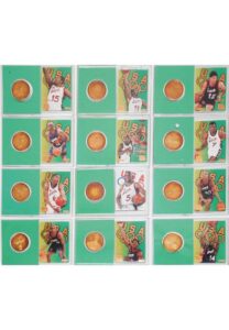 1996 USA Olympic Basketball Team Limited Edition Coins and Card Set