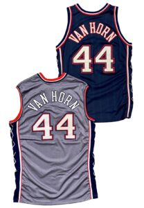 1997-02 Keith Van Horn New Jersey Nets Game-Used Jerseys