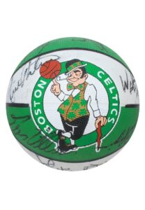 1997-98 Boston Celtics Team-Signed Basketball