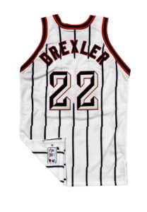 1997-98 Clyde Drexler Houston Rockets Game-Used Jersey