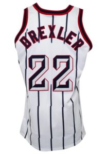 1997-98 Clyde Drexler Houston Rockets Game-Used Jersey