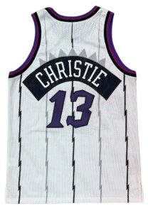 1997-98 Doug Christie Toronto Raptors Game-Used & Autographed Jersey