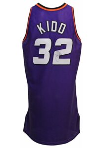 1997-98 Jason Kidd Phoenix Suns Game-Used & Autographed Jersey