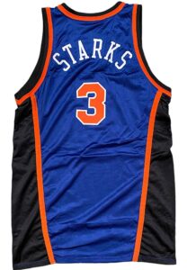 1997-98 John Starks NY Knicks Game-Used Jersey