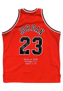 1997-98 Michael Jordan Chicago Bulls Autographed Mitchell & Ness LE Road Jersey