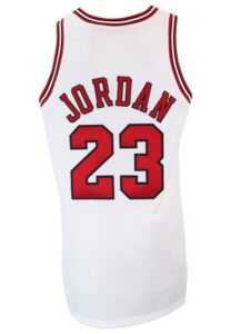 1997-98 Michael Jordan Chicago Bulls Game-Used Home Jersey