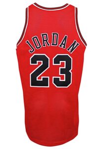 1997-98 Michael Jordan Chicago Bulls Game-Used Road Jersey