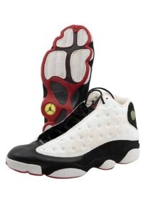 1997-98 Michael Jordan Game-Used Air Jordan XIII Shoes