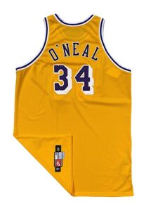 1997-98 Shaquille O’Neal Los Angeles Lakers Game-Used Home Jersey